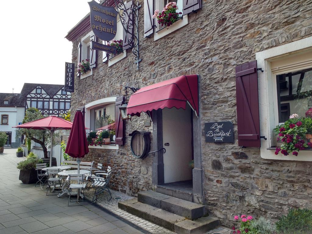 Hotel Garni Altes Winzerhaus Moselschaenke Kobern-Gondorf Exteriör bild